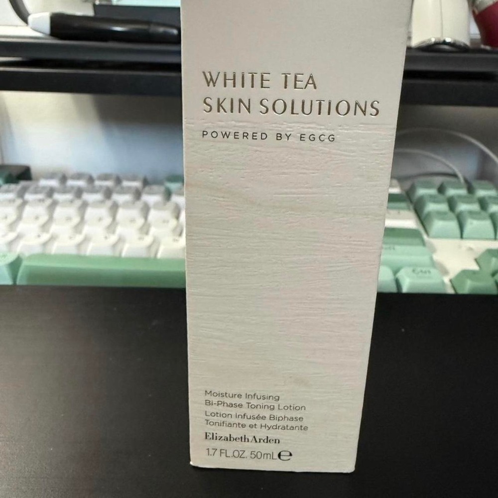 Elizabeth Arden White Tea Skin Solutions ECGC Fortifying Bi-Phase Oil 1 oz | NIB